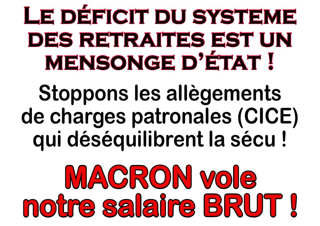 retraites déficit