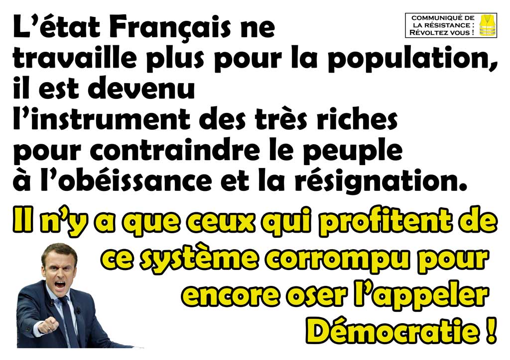 L'état Français corrompu